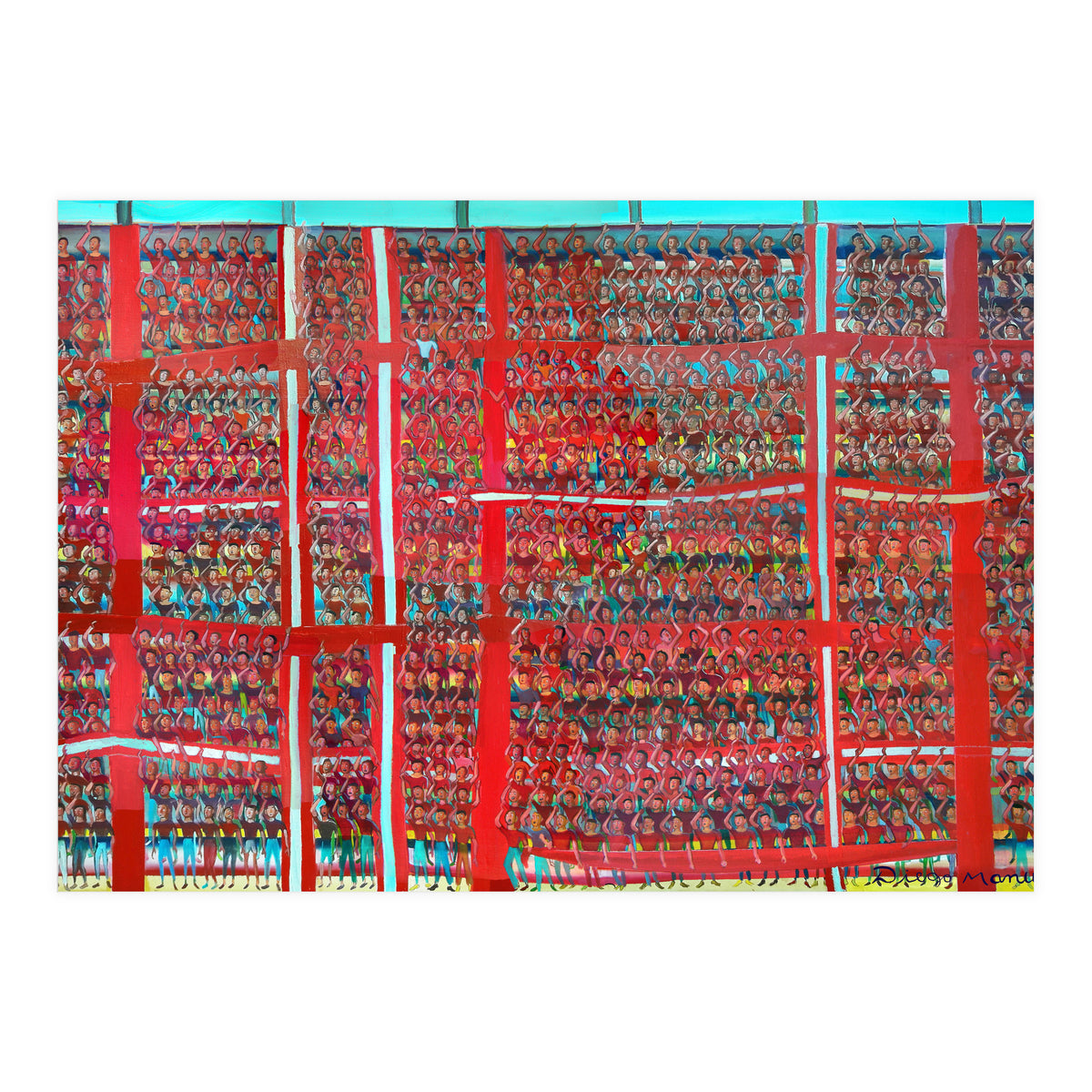 Gran Hinchada Roja (Print Only)