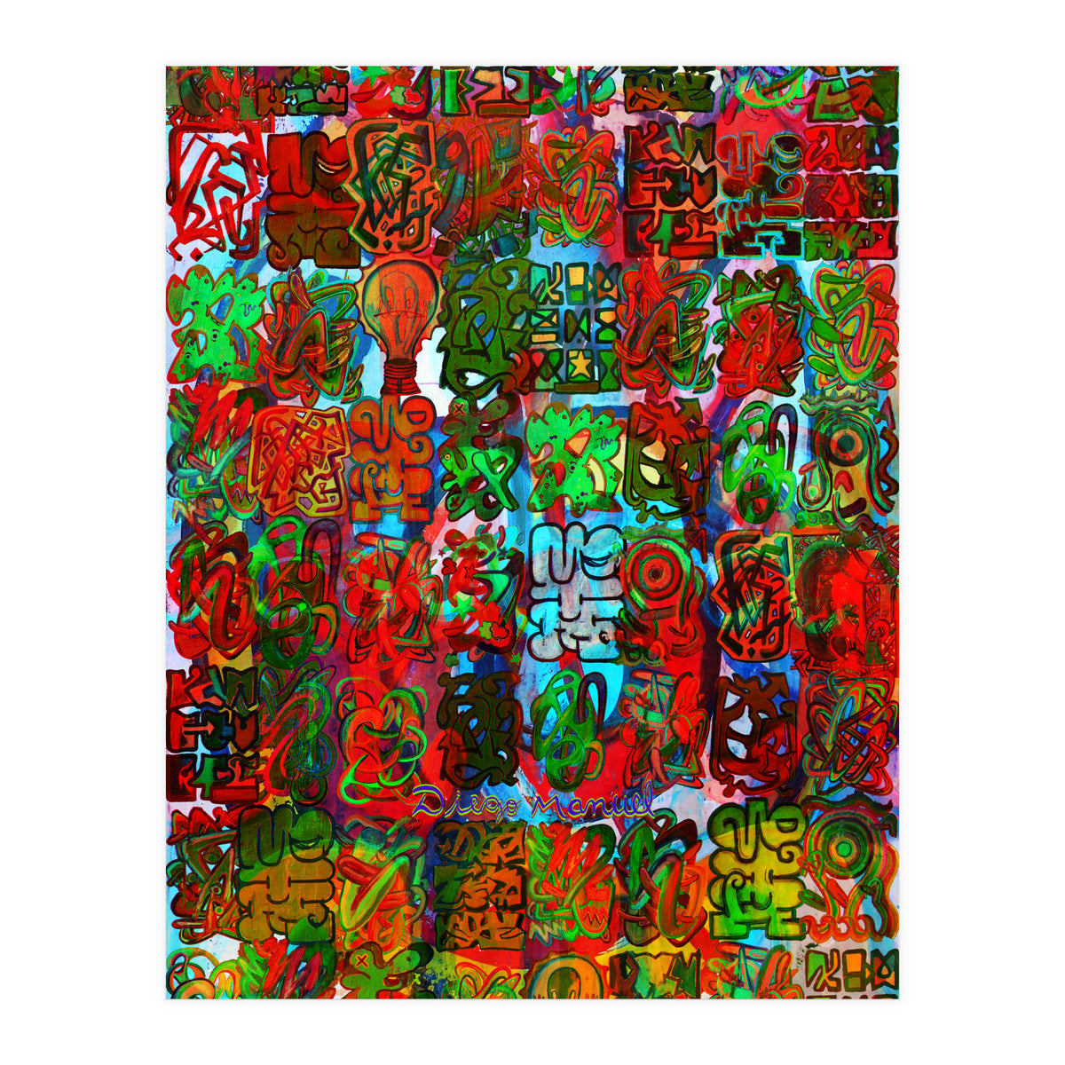 Graffiti Digital 2022 385 (Print Only)