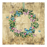 Wreath #Flowers & Butterflies#Royal collection (Print Only) thumbnail