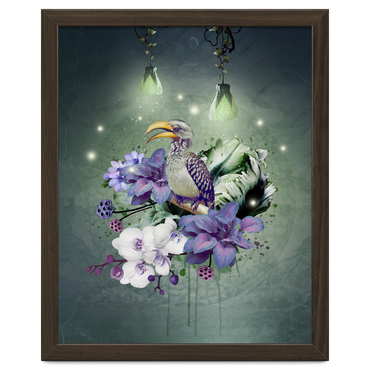 Floral Magic Hornbill