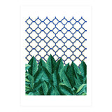 Leaves And Tiles (Print Only) thumbnail
