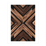 Urban Tribal Pattern No.3 - Wood (Print Only) thumbnail