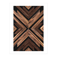 Urban Tribal Pattern No.3 - Wood (Print Only)