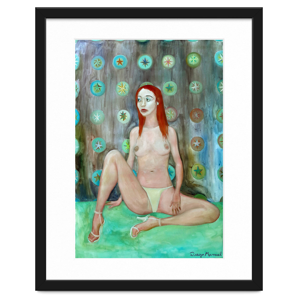 Retrato Con Estrellas