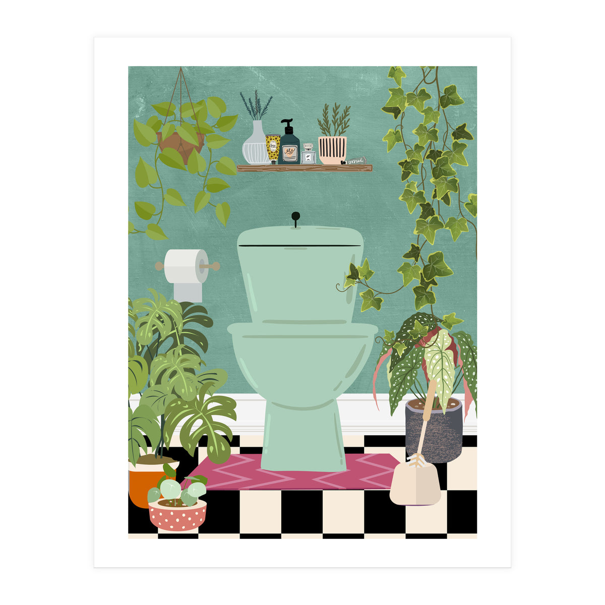 Botanical Loo (Print Only)