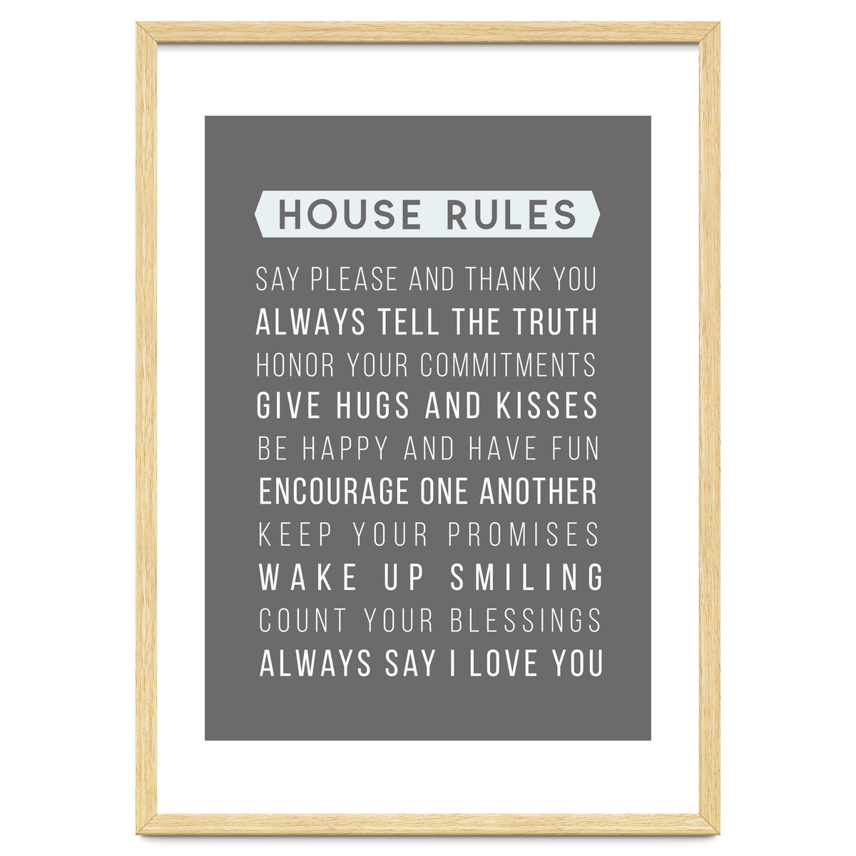 House Rules