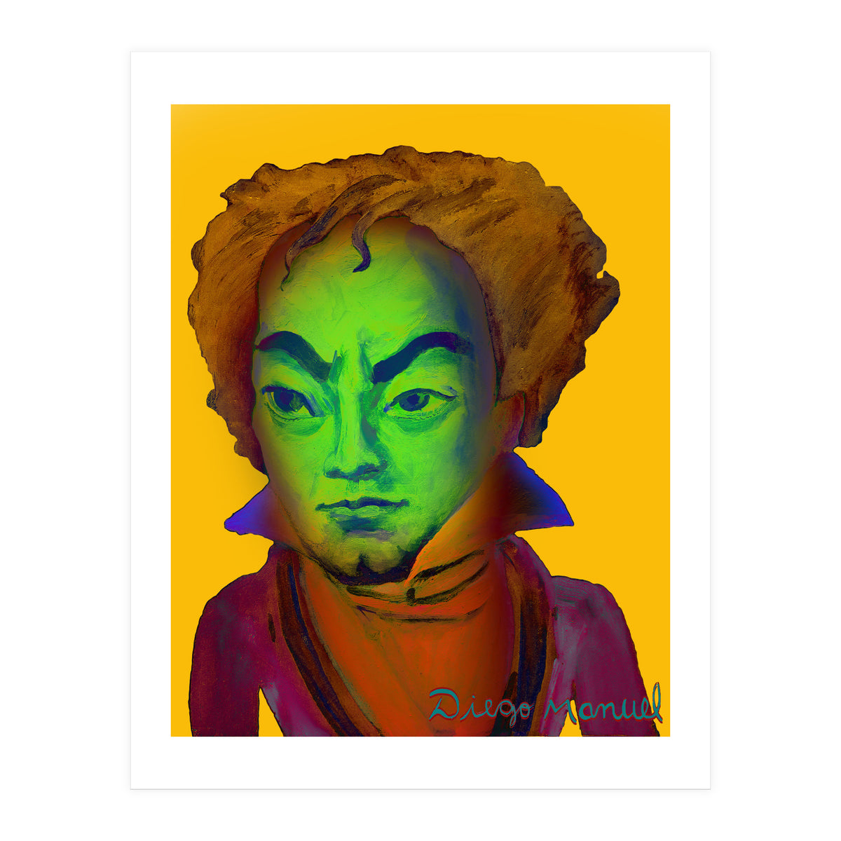 Beethoven Multicolor 6 (Print Only)