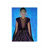 A LADY  WEARING A MAGICAL GOWN (Print Only) thumbnail