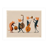 Cats Playing Jazz (Print Only) thumbnail