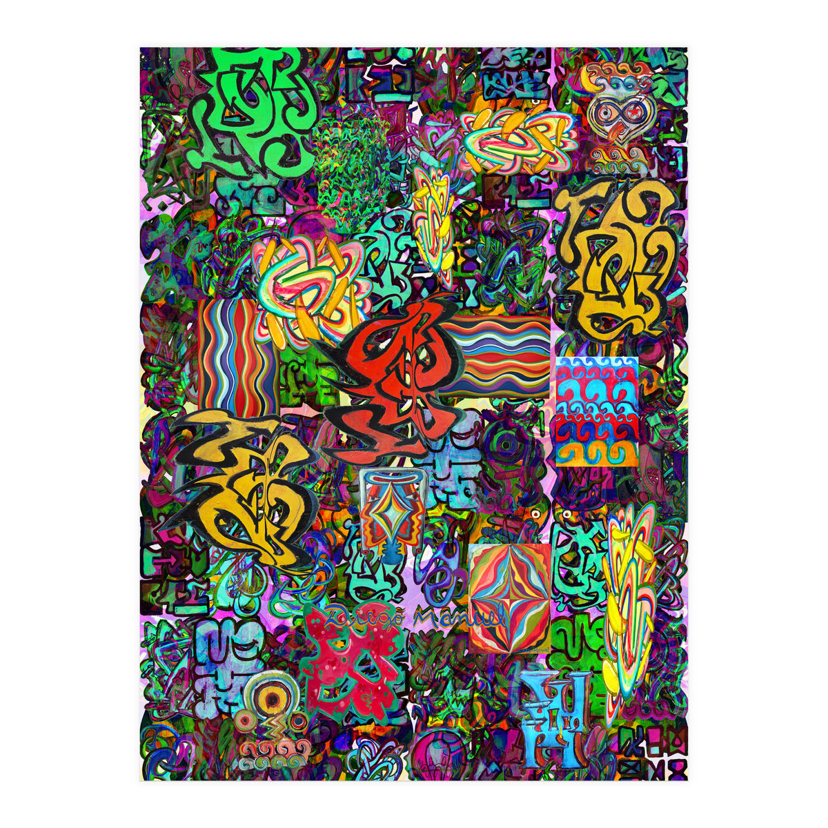 Graffiti Digital 2022 420 (Print Only)