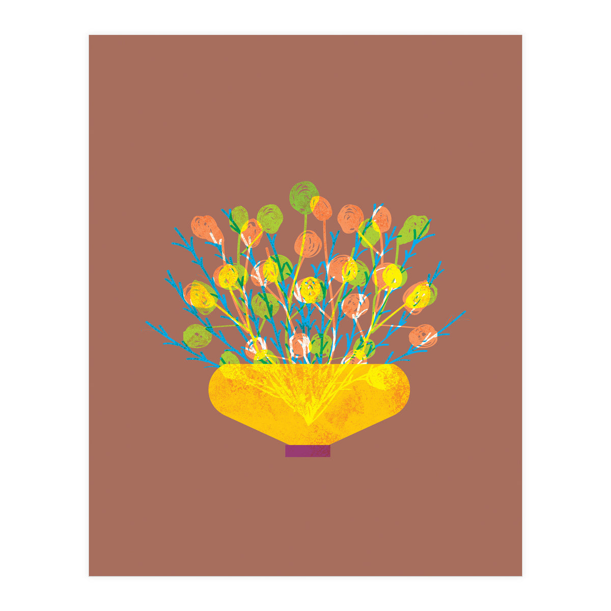 Flower pot IV (Print Only)