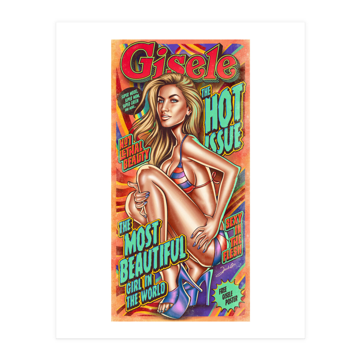 The Mos Beautiful Girl In The World (Print Only)