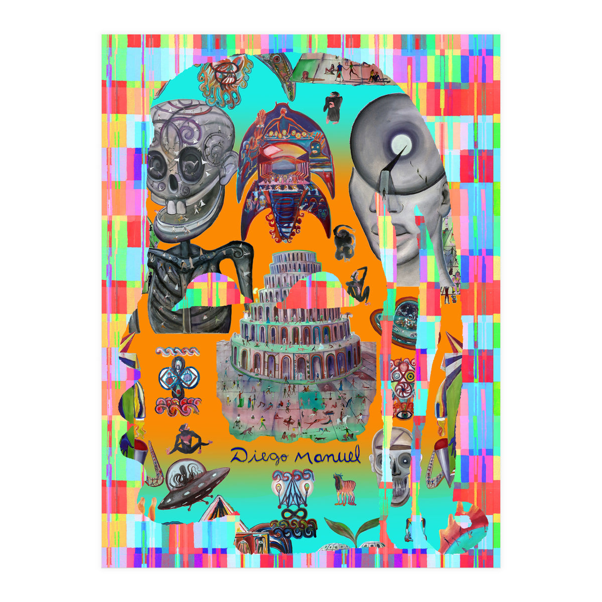 Abstracto Pop Nuevo B Nuevo 20 (Print Only)