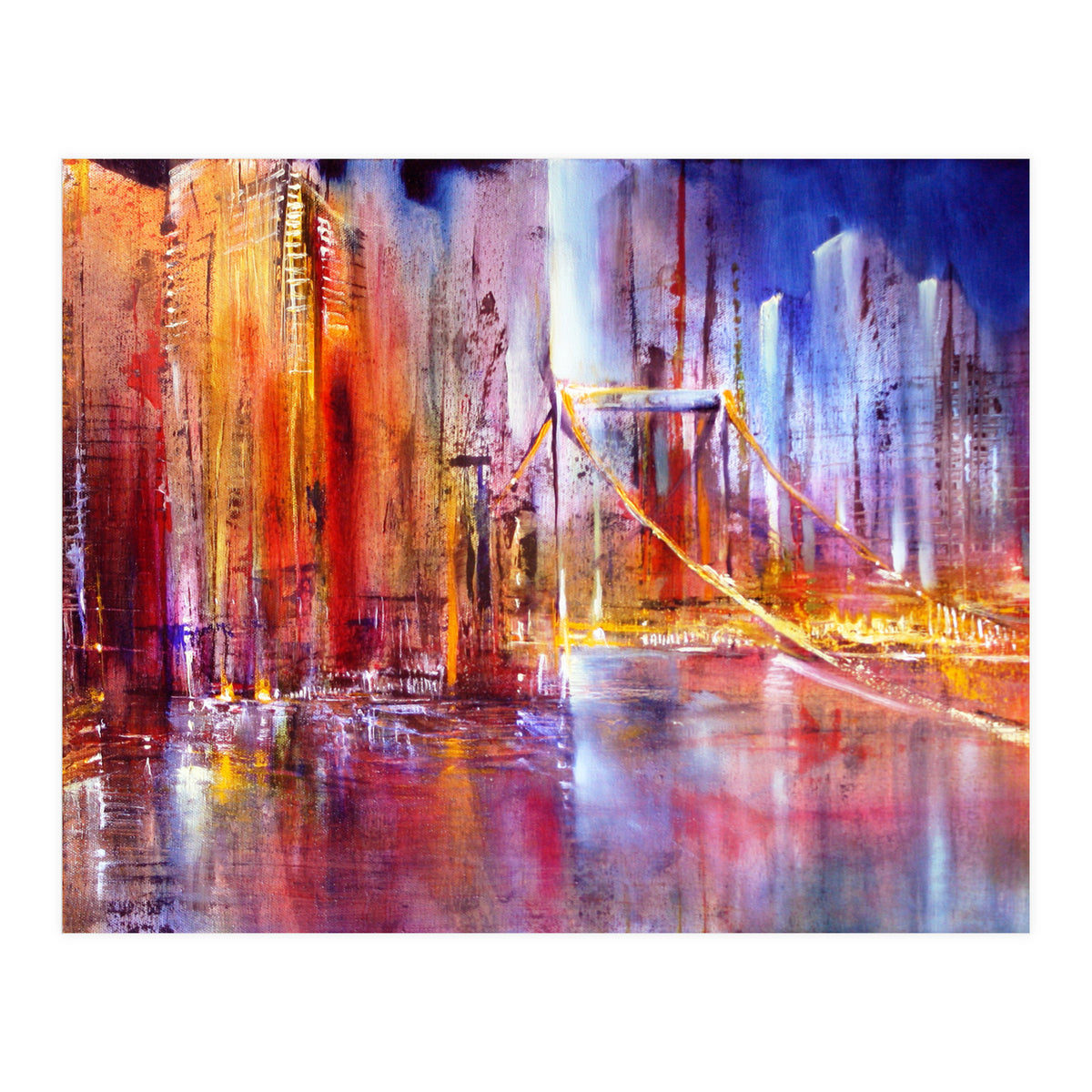 Stadtansicht - cityscape (Print Only)