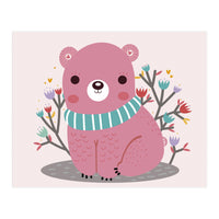 Pink bear (Print Only)