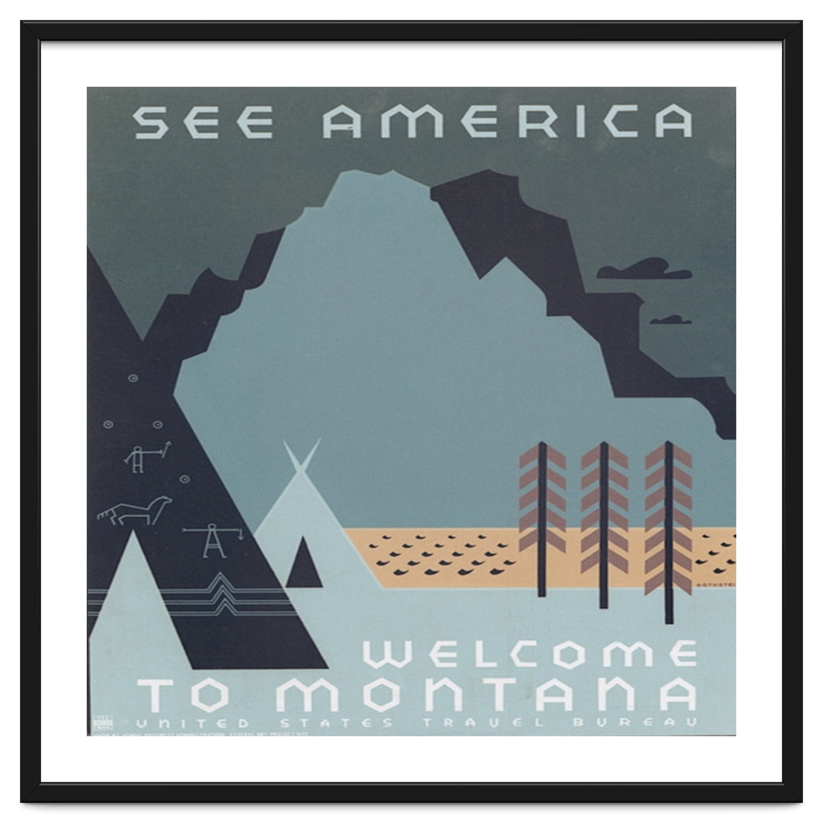 Welcome To Montana, USA.