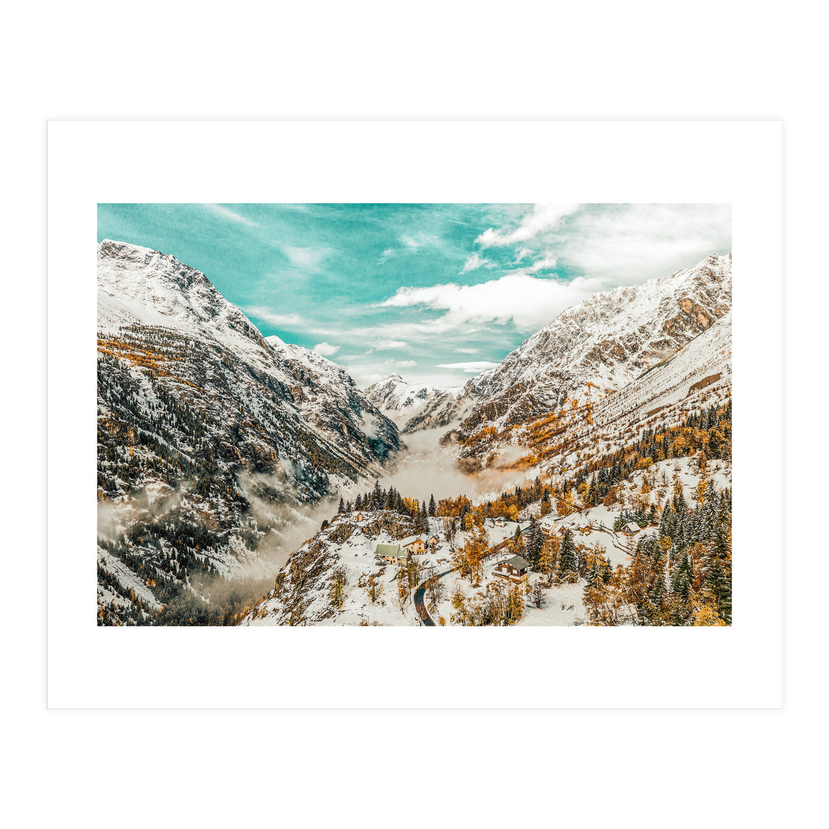 Snow & Sunny (Print Only)