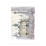 Romantic cityscape  (Print Only) thumbnail