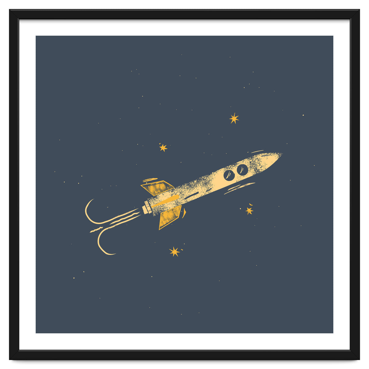 Rocket & Stars