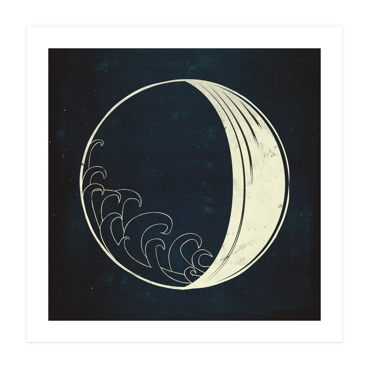 Tidal moon (Print Only)