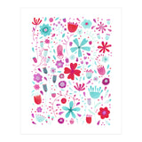 English Meadow Teal (Print Only) thumbnail