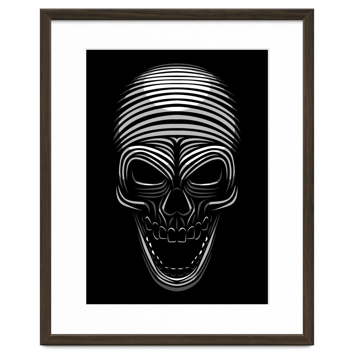 Lines Skull