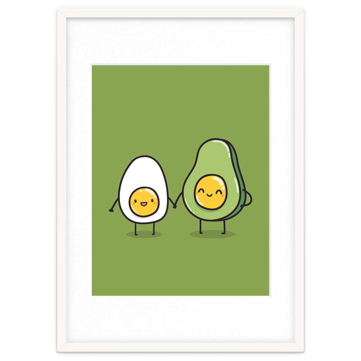 Egg Avocado best friends