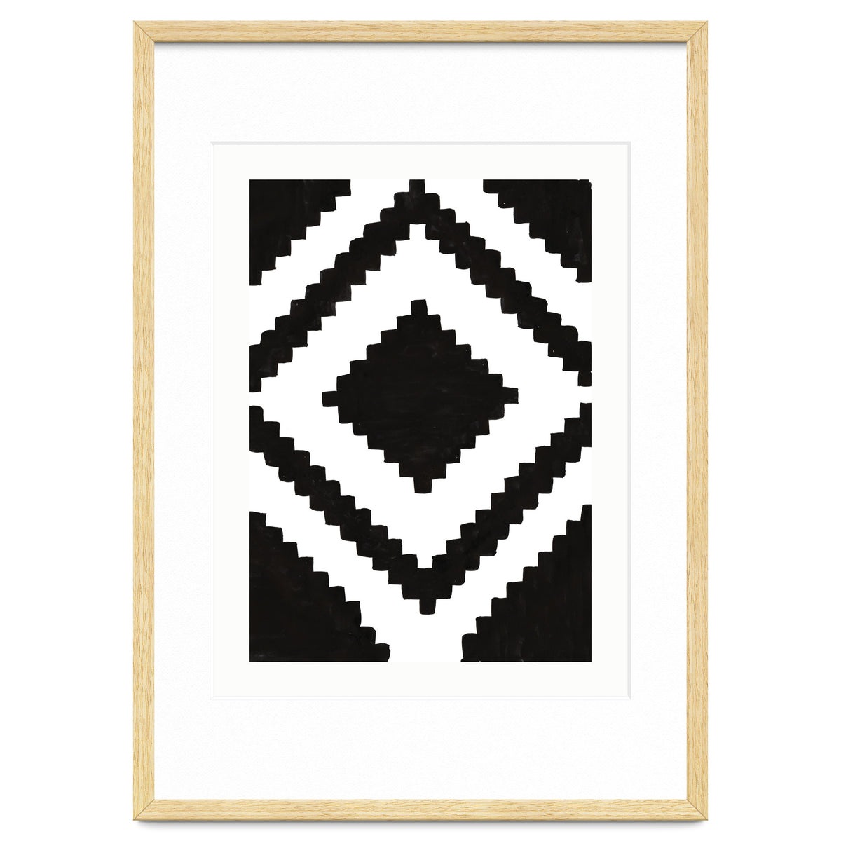 Patterns Aztec Black