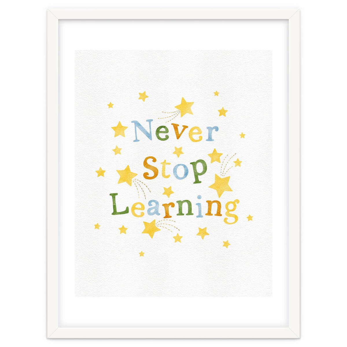 Never Stop Learning