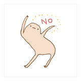 Honest Blob Says No (Print Only) thumbnail