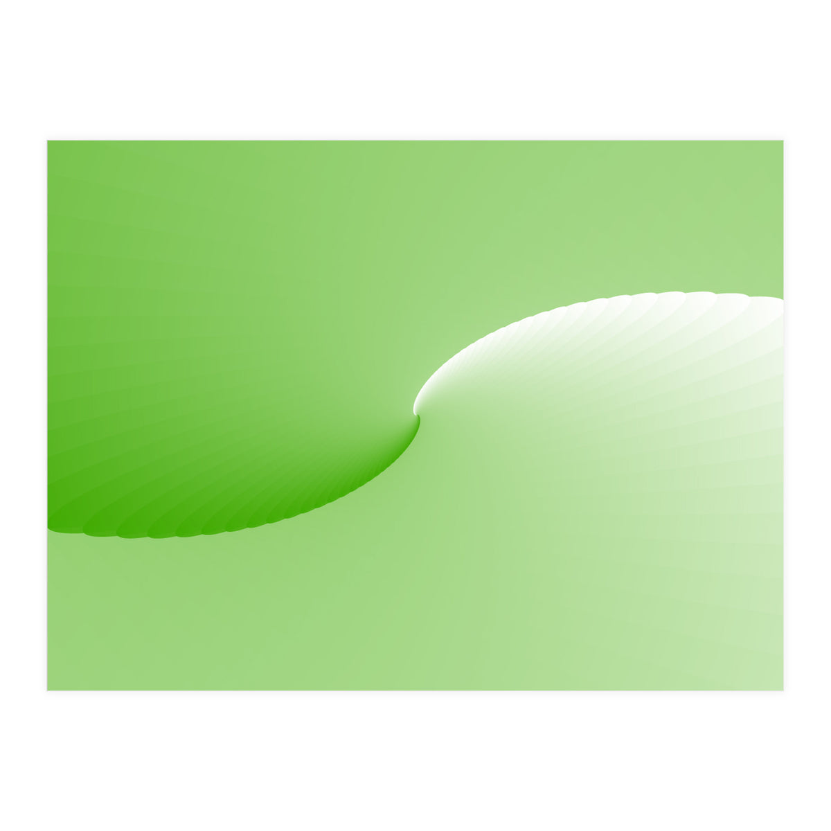 Green Abstract  (Print Only)