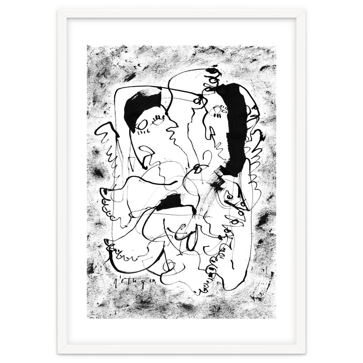 Dancing Forever - b&w