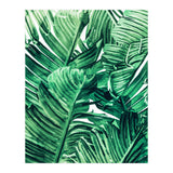 Tropical State of Mind | Watercolor Palm Banana Leaves Painting | Botanical Jungle Bohemian Plants (Print Only) thumbnail