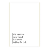 TAKING THE RISK (Print Only) thumbnail