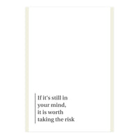 TAKING THE RISK (Print Only)