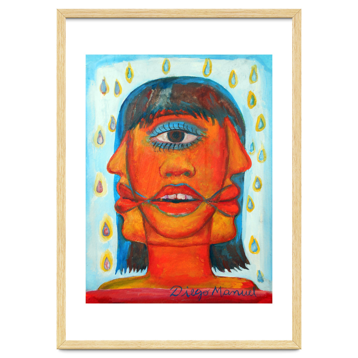 Cabeza De Mujer 4 Nueva