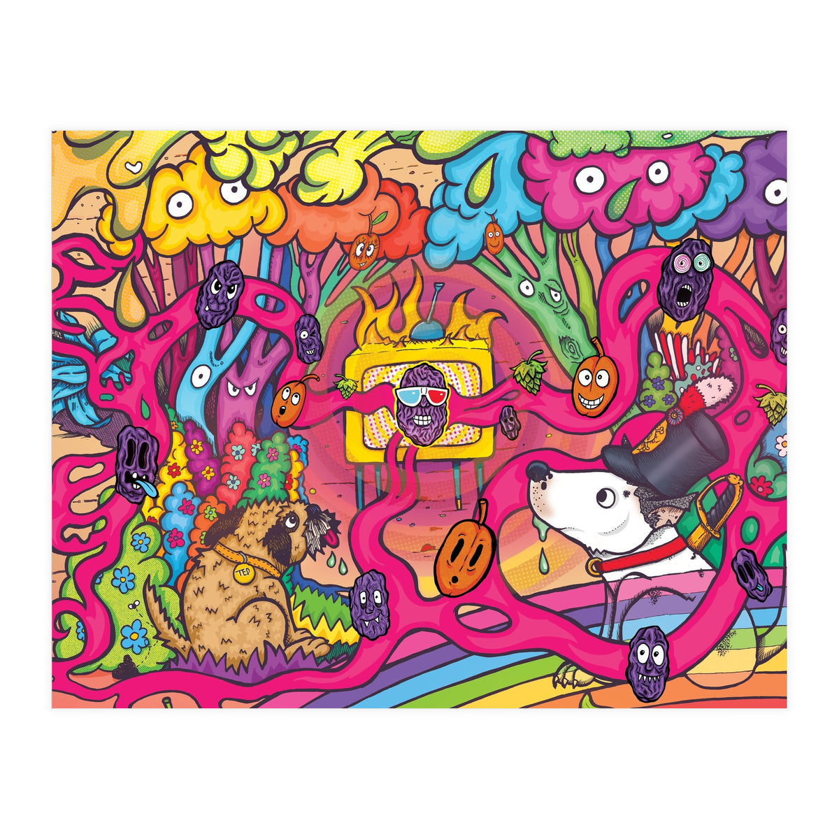 Raisins To Be Fearful - Fruited Dubbel 7.0% ABV - Abbeydale x Torrside Brewery (Print Only)