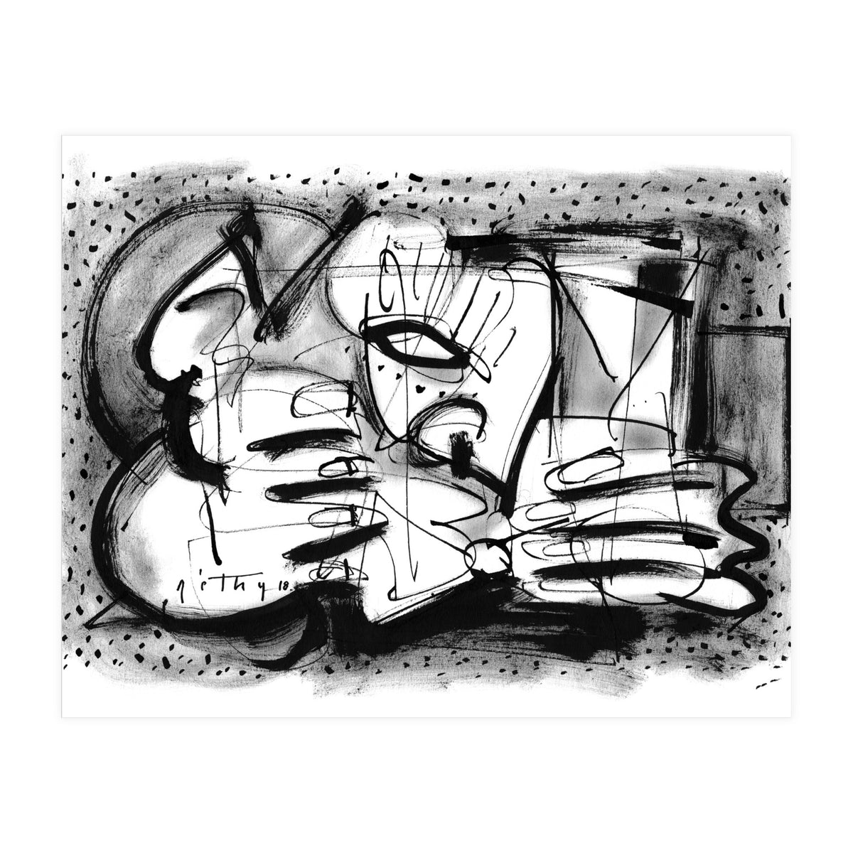 Drinker - b&w (Print Only)