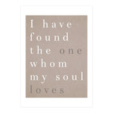 The One My Soul Loves (Print Only) thumbnail