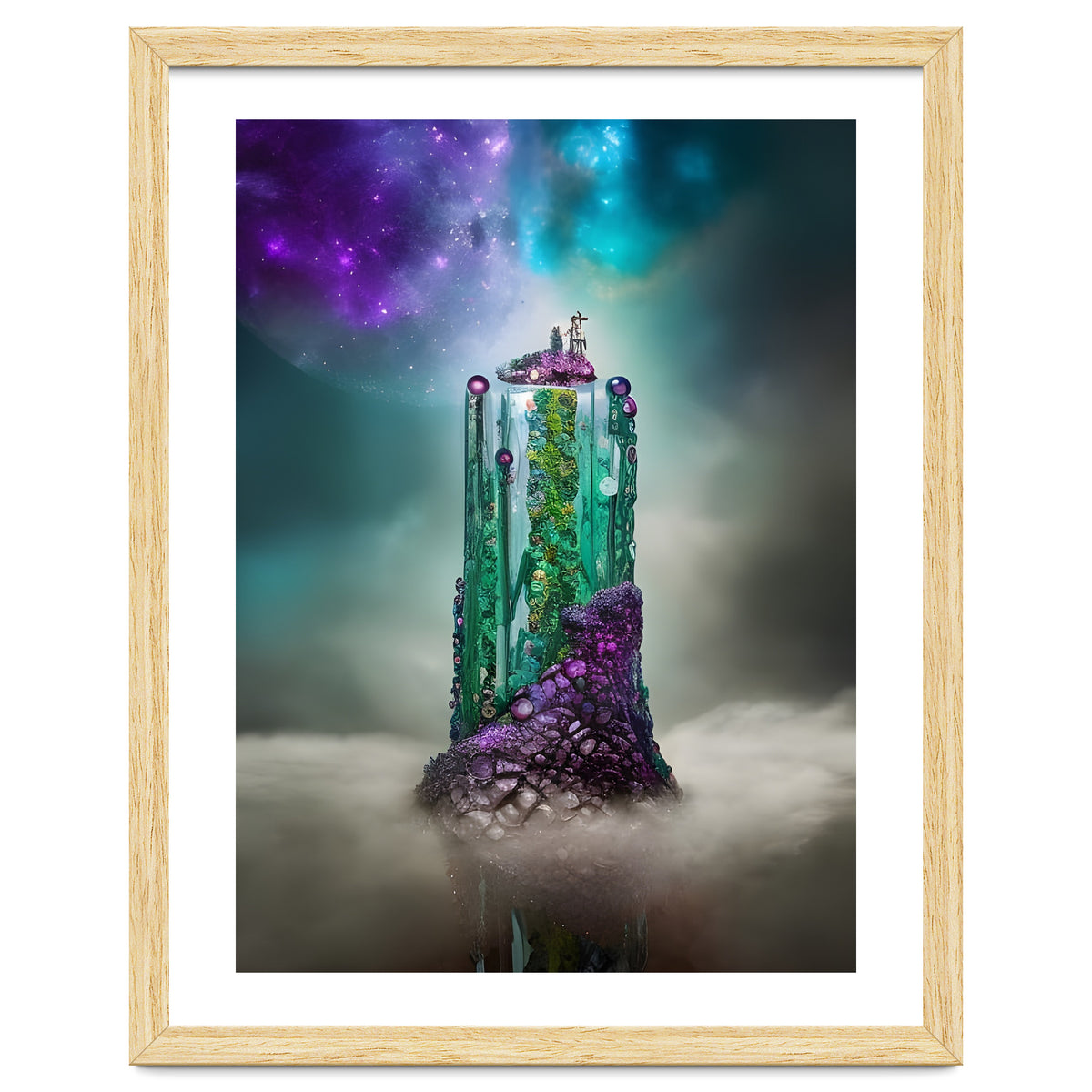 Cosmic Gemstone and Glass \|/ Universe