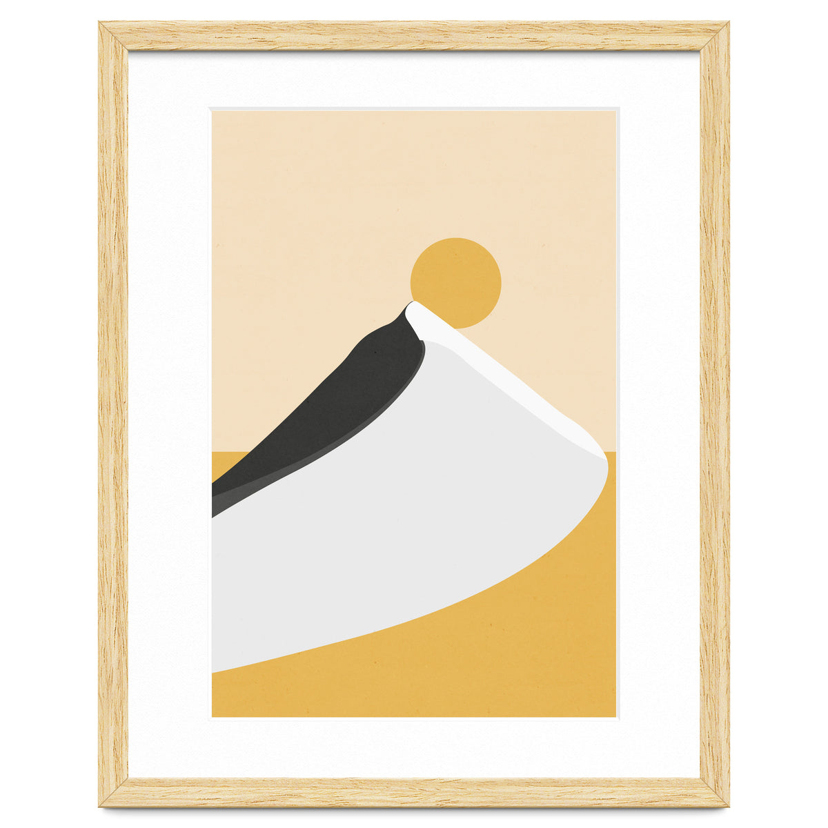 Abstract Dune - Golden Desert