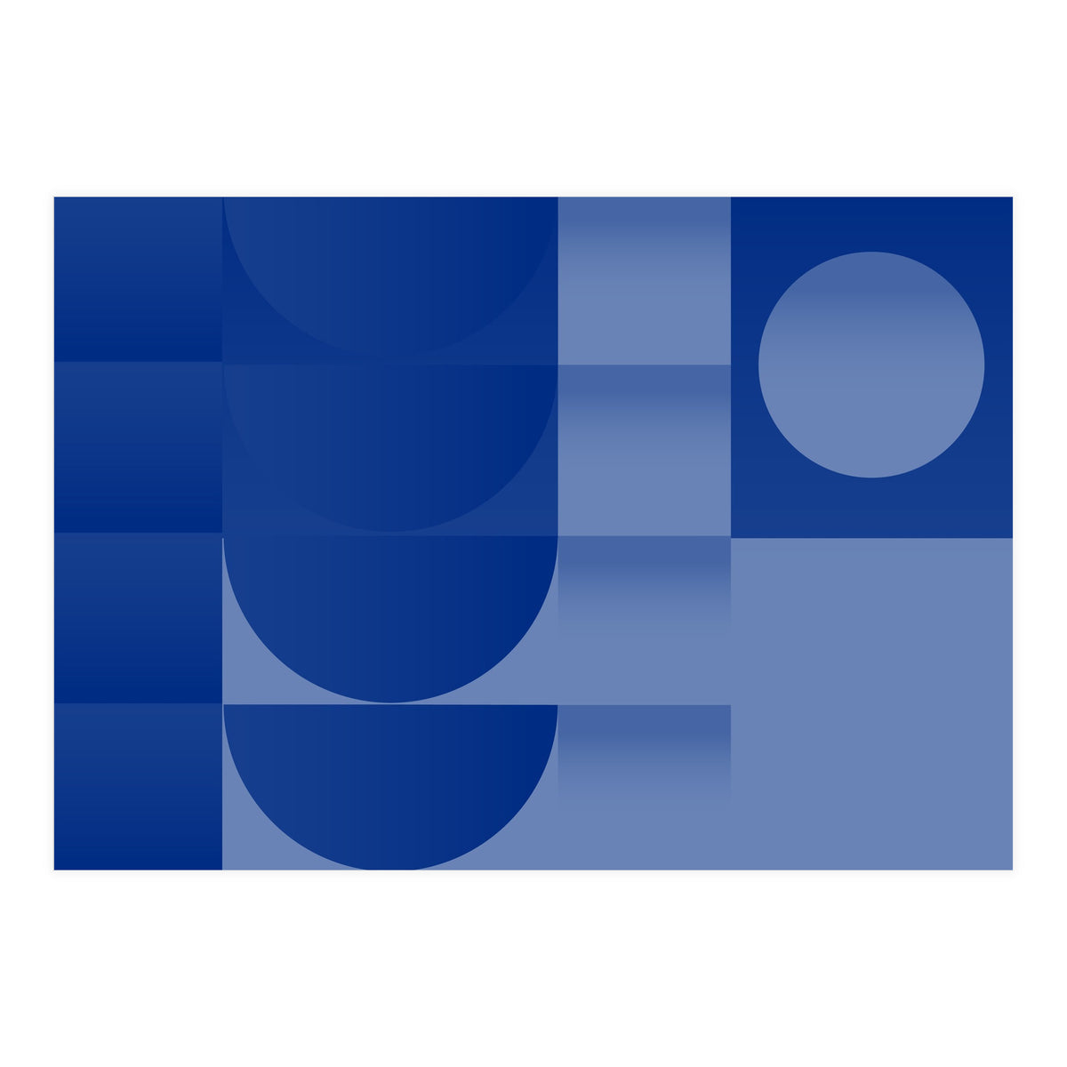 Seaside | modern blue (Print Only)