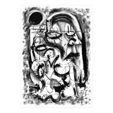 The Witch and Her Sons - b&w (Print Only) thumbnail