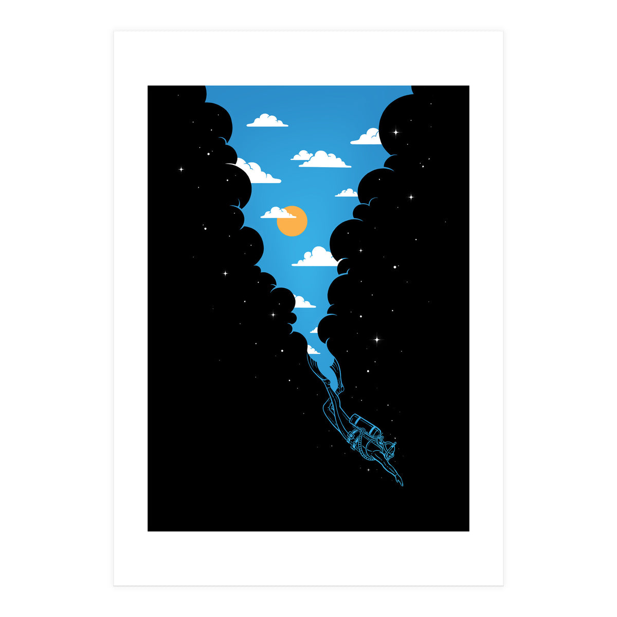 Skydiver (Print Only)