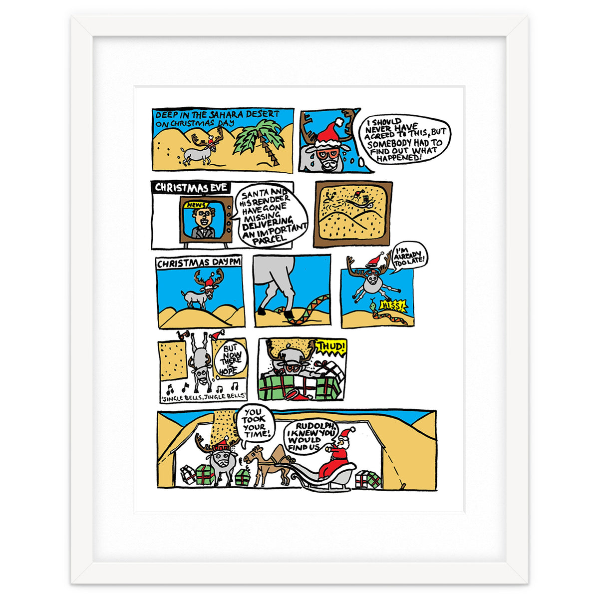 Reindeer in the Sahara