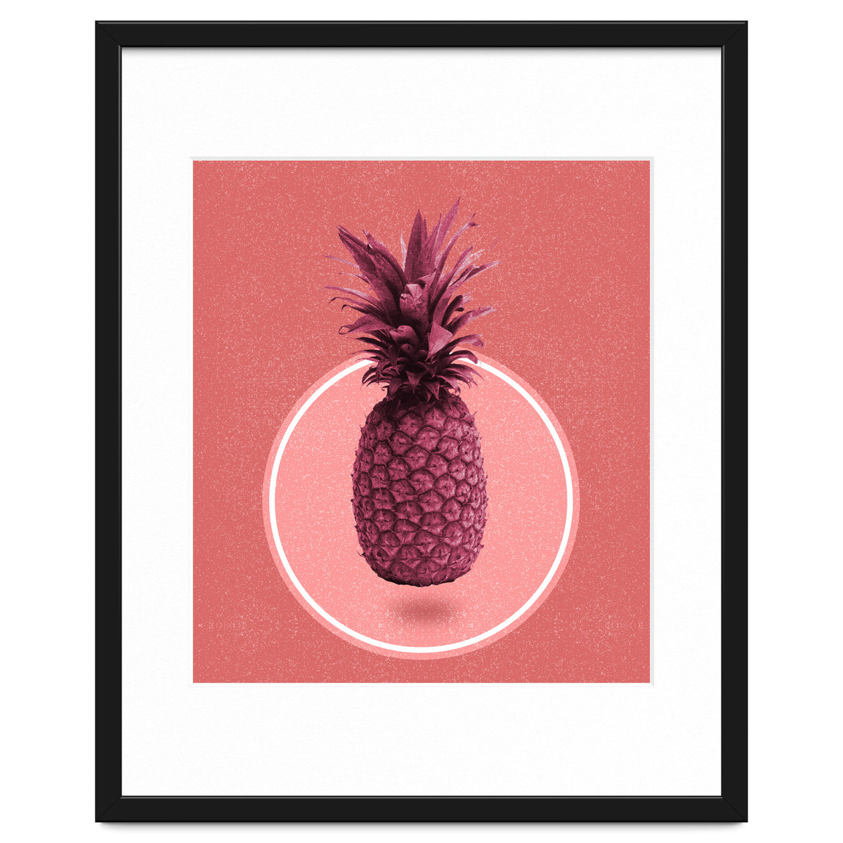 Purple Floating Pineapple