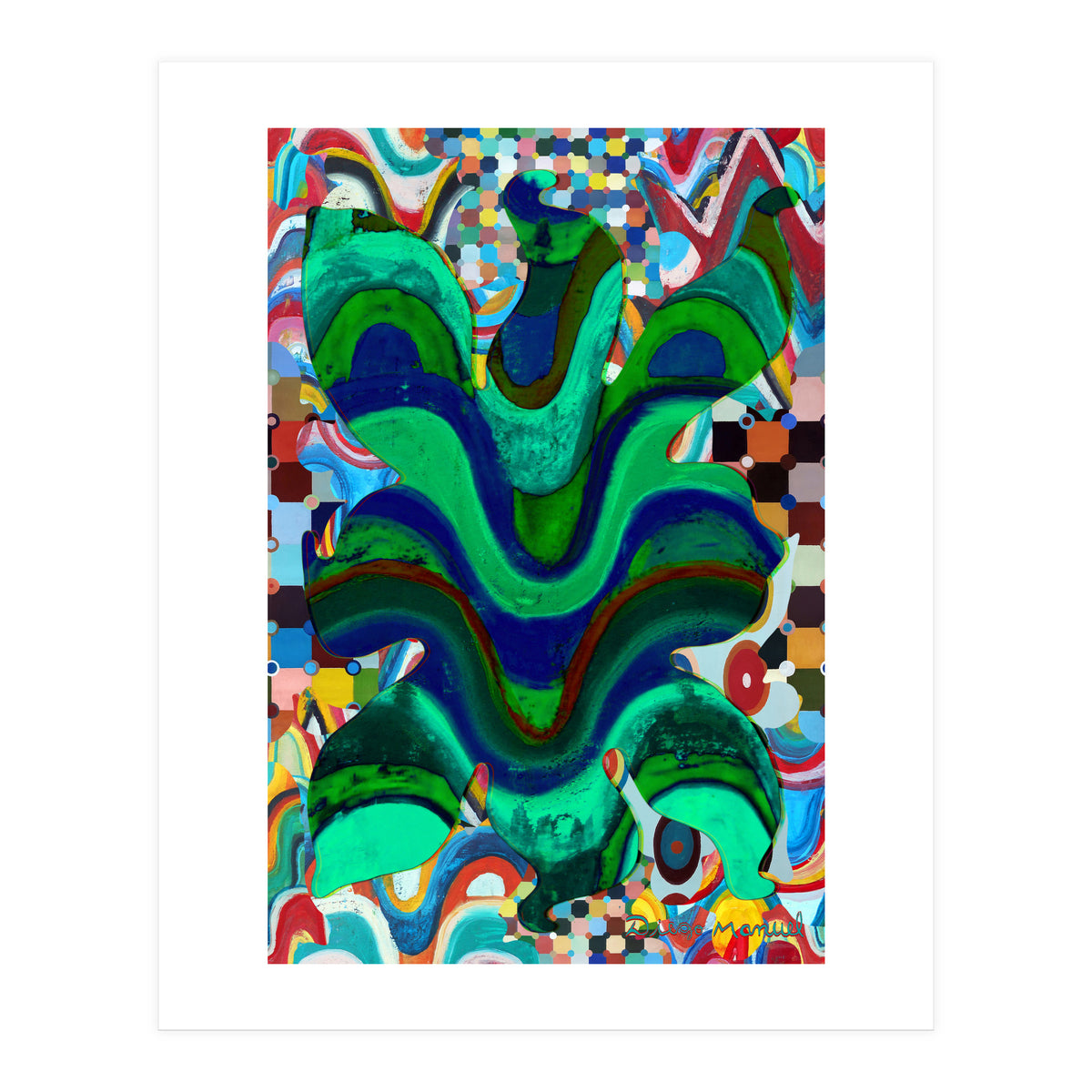 Pop Abstract 2023 Tapiz 91 (Print Only)