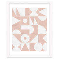 My Favorite Geometric Patterns No.11 - Pale Pink