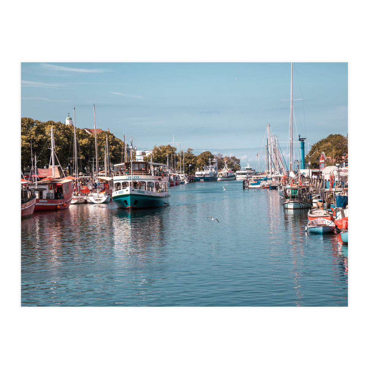 Old Pier Warnemünde (Print Only)