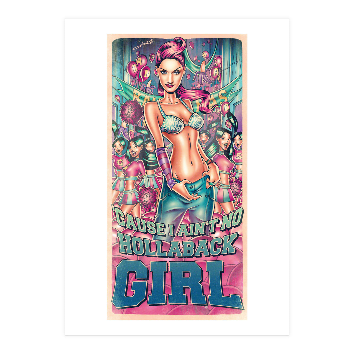 Hollaback Girl (Print Only)